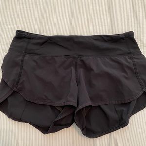 Lululemon speed shorts